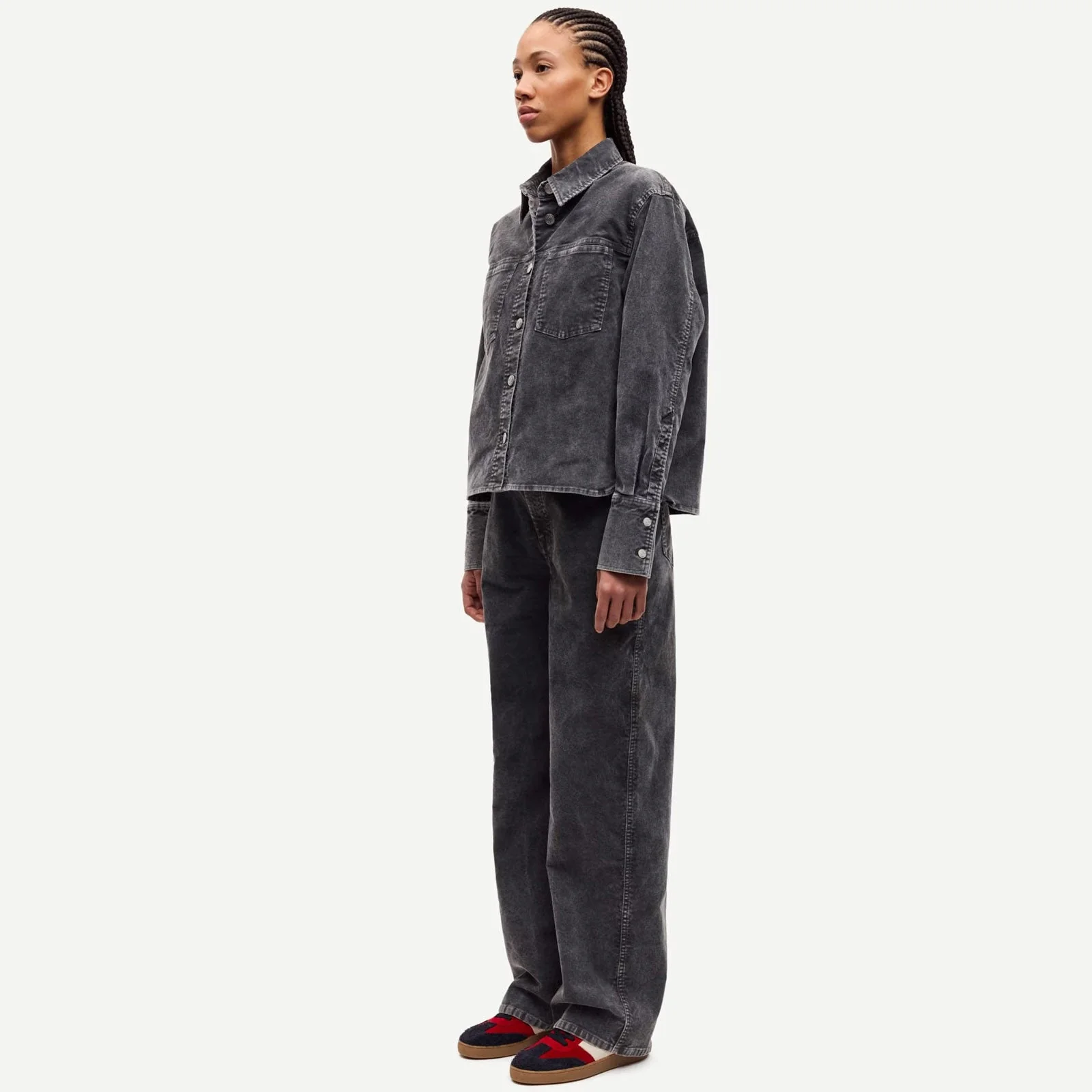 Sashelly Trousers 15792 asphalt - Image 3