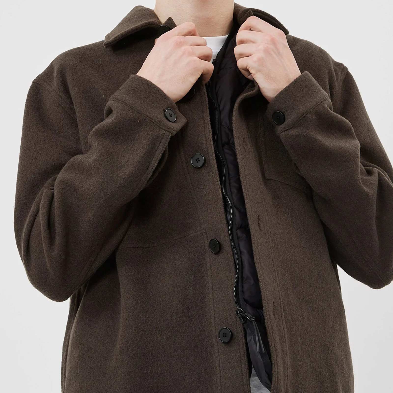 Serto Overshirt major brown - Image 4