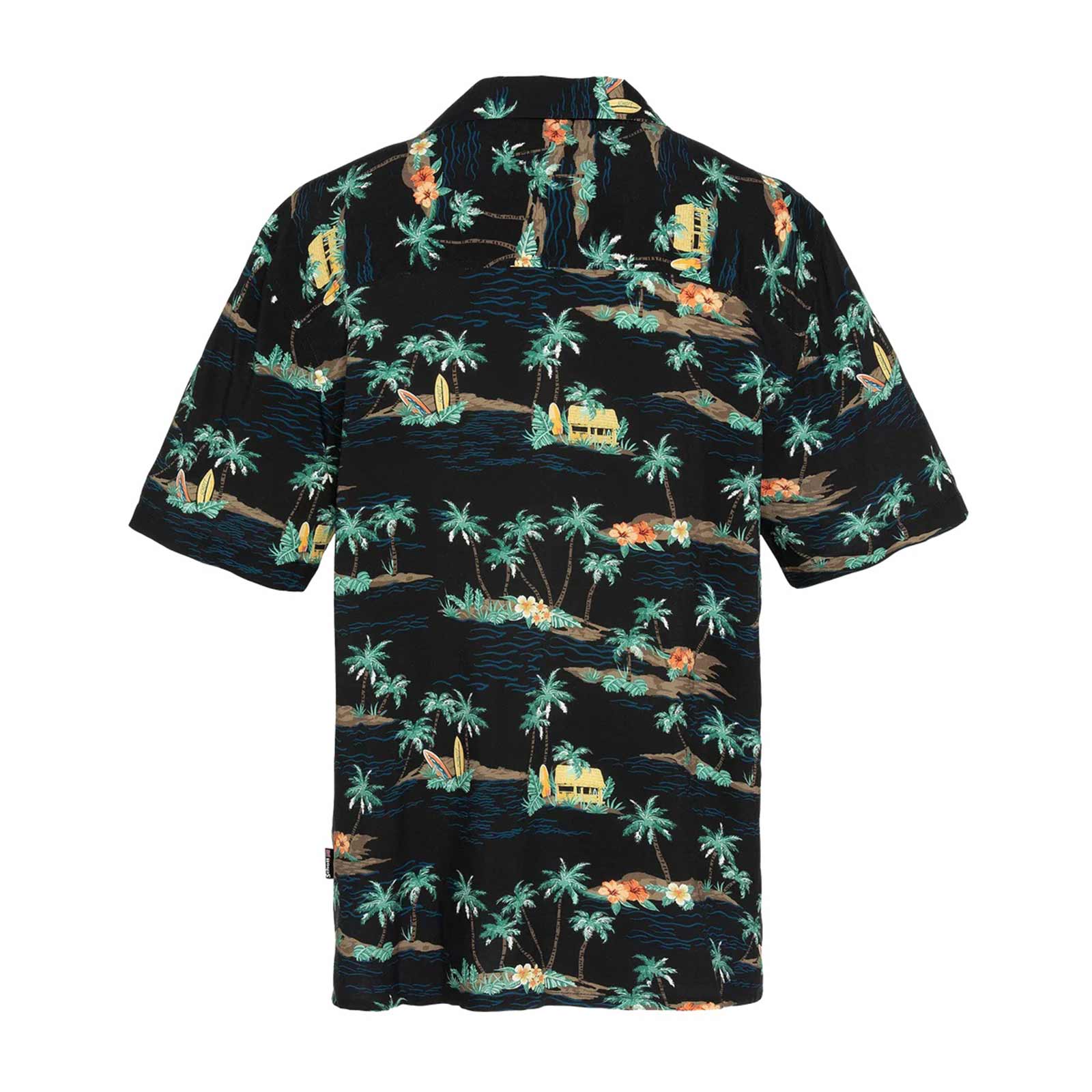 Shcapri Chemise Vintage Print Hawai black cabana - Image 3