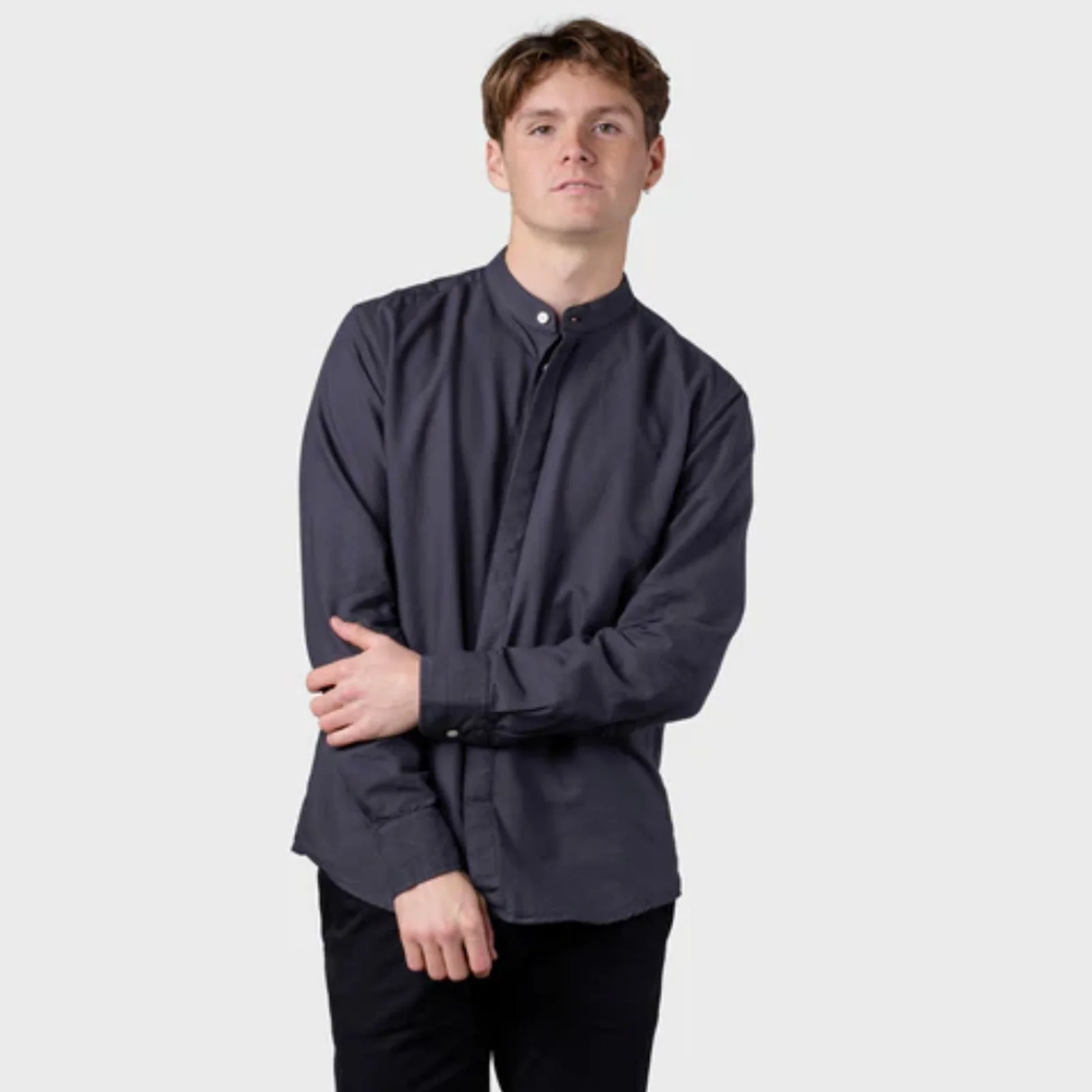 Simon Shirt navy - Image 3