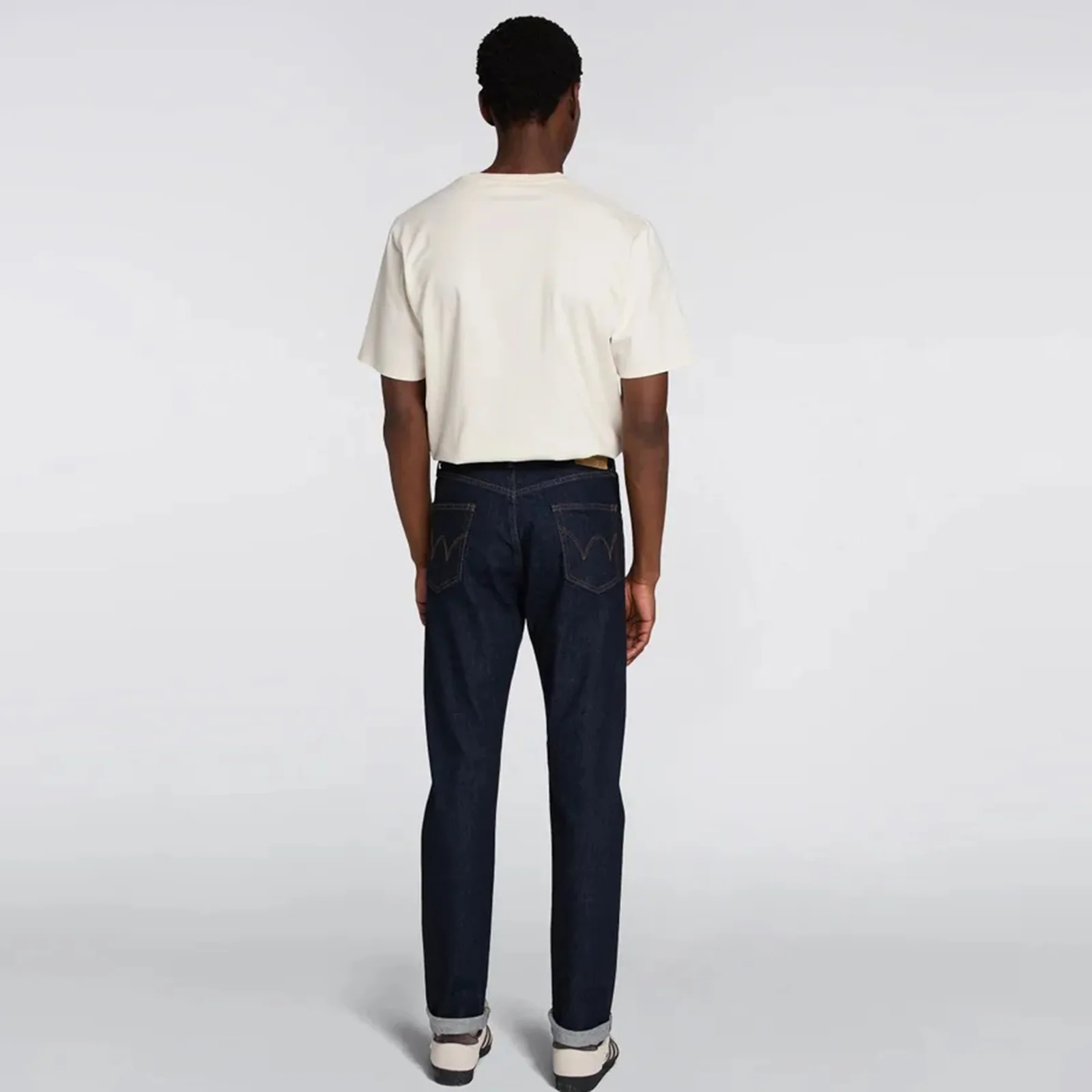 Slim Tapered Kaihara Pure Indigo stretch Denim - Image 2