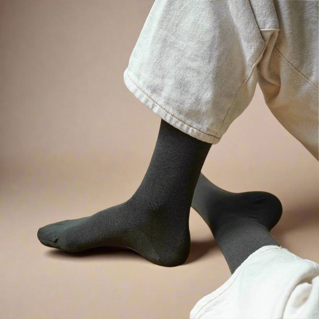Solid Socks khaki - Image 2