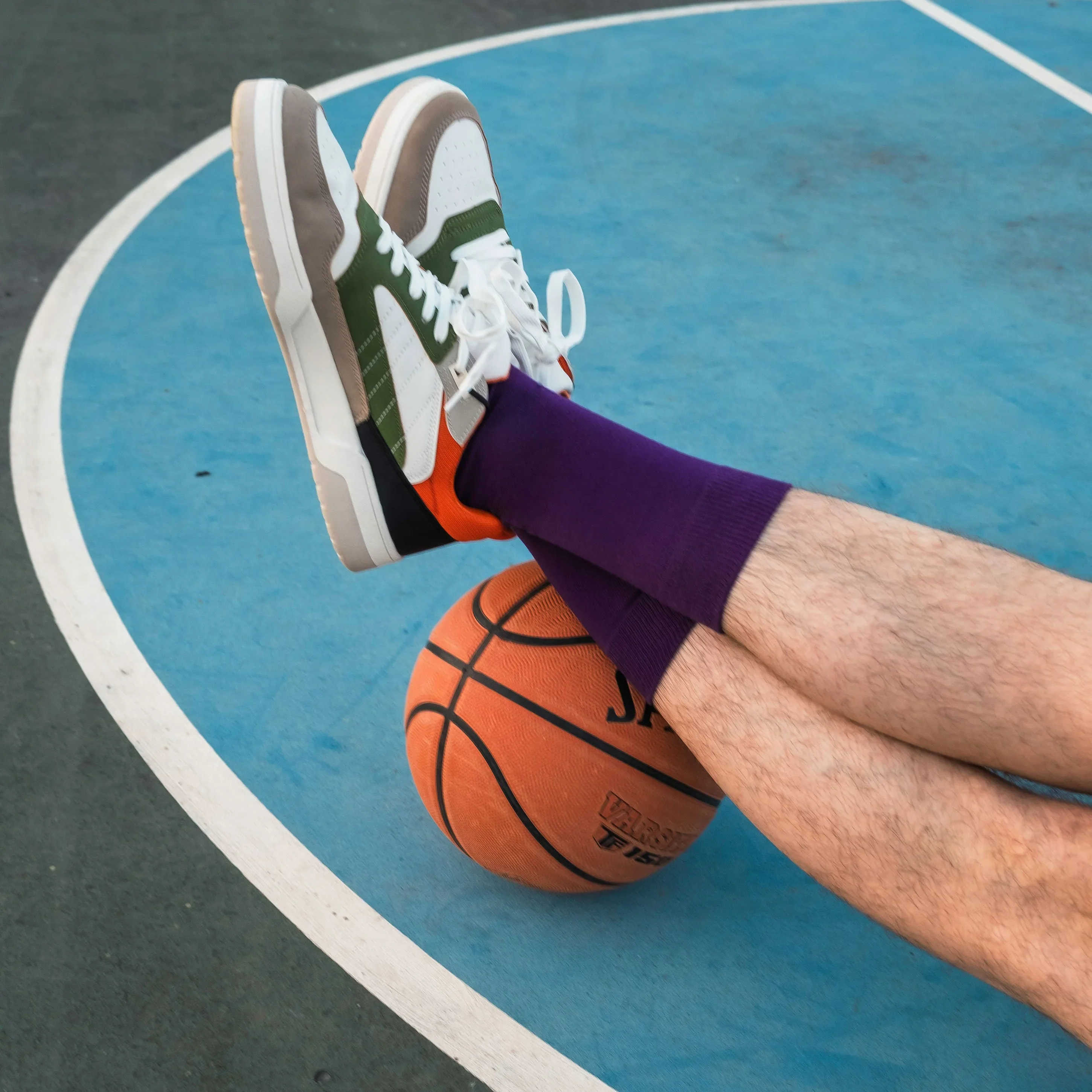 Solid Socks purple - Image 4