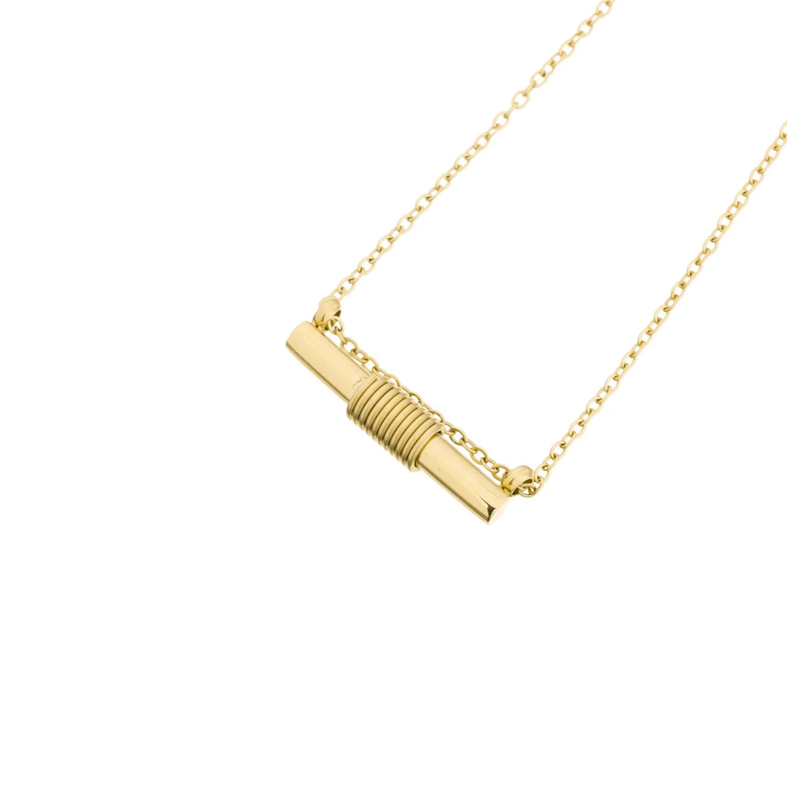 Spiral Necklace gold - Image 2