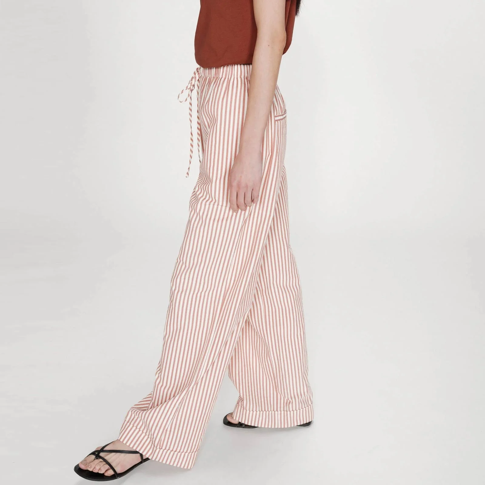 Striped Pants Volute corail - Image 4