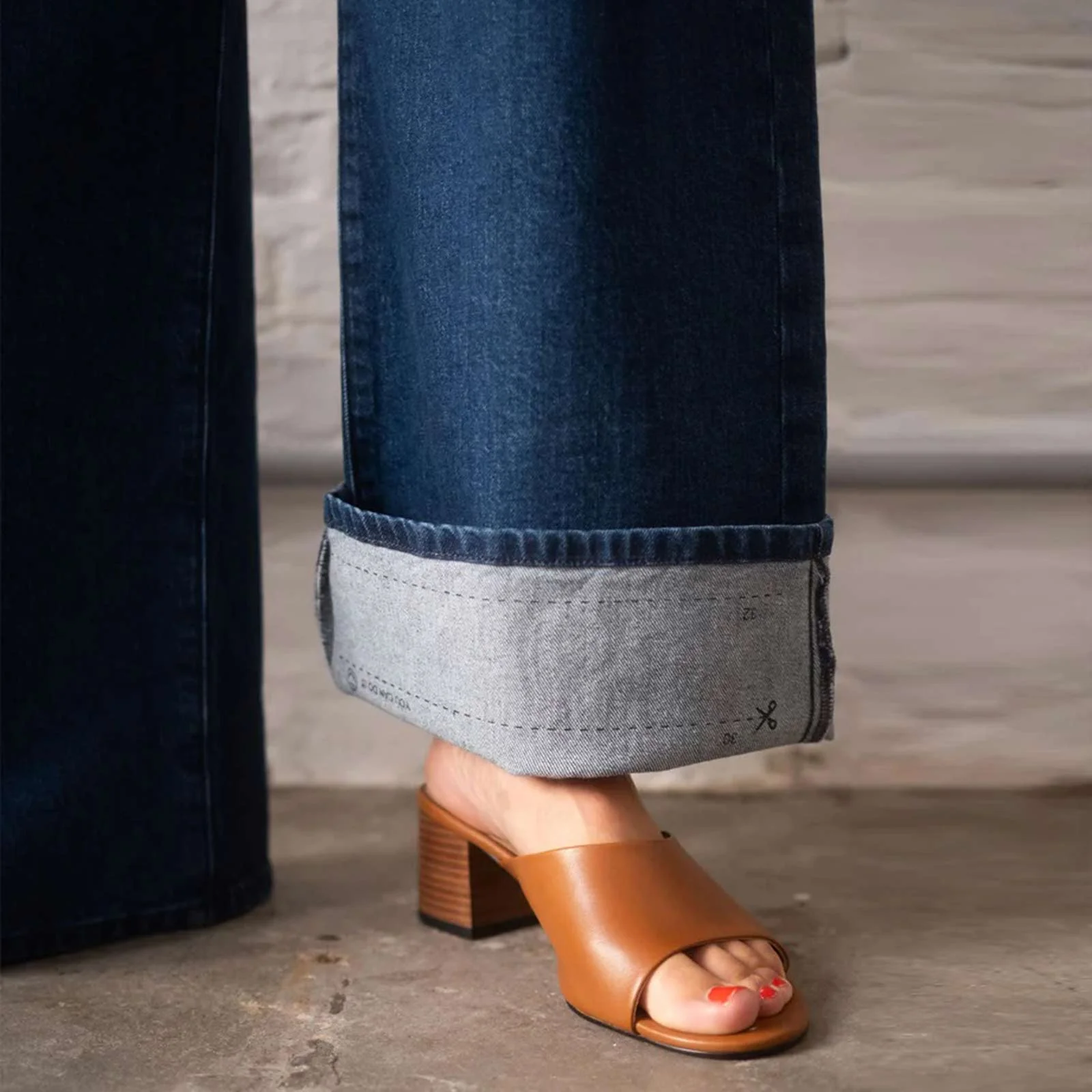 Sunny Classic Wide Leg Jeans dark blue - Image 6