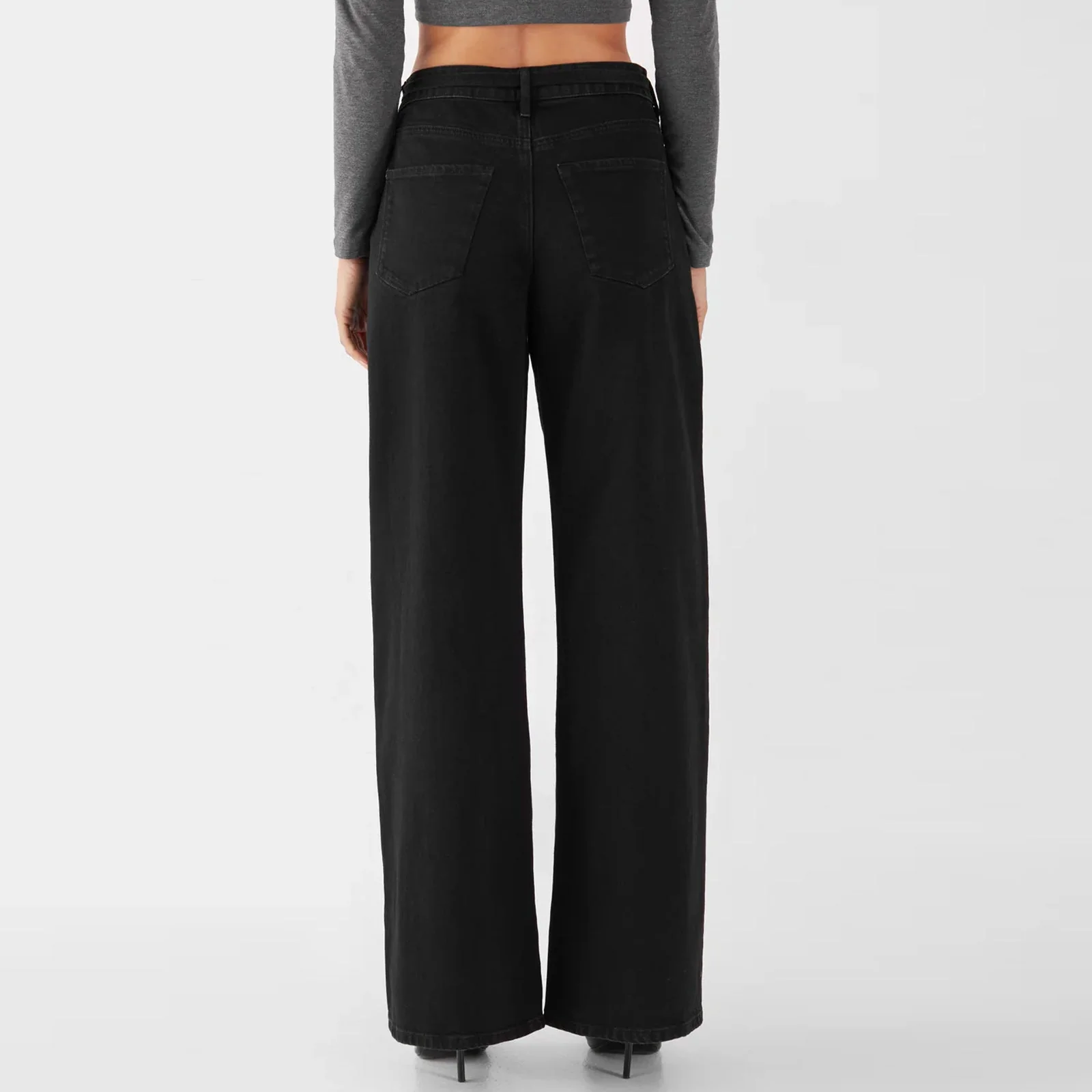 Sunny Classic Wide Leg Jeans black/black - Image 2