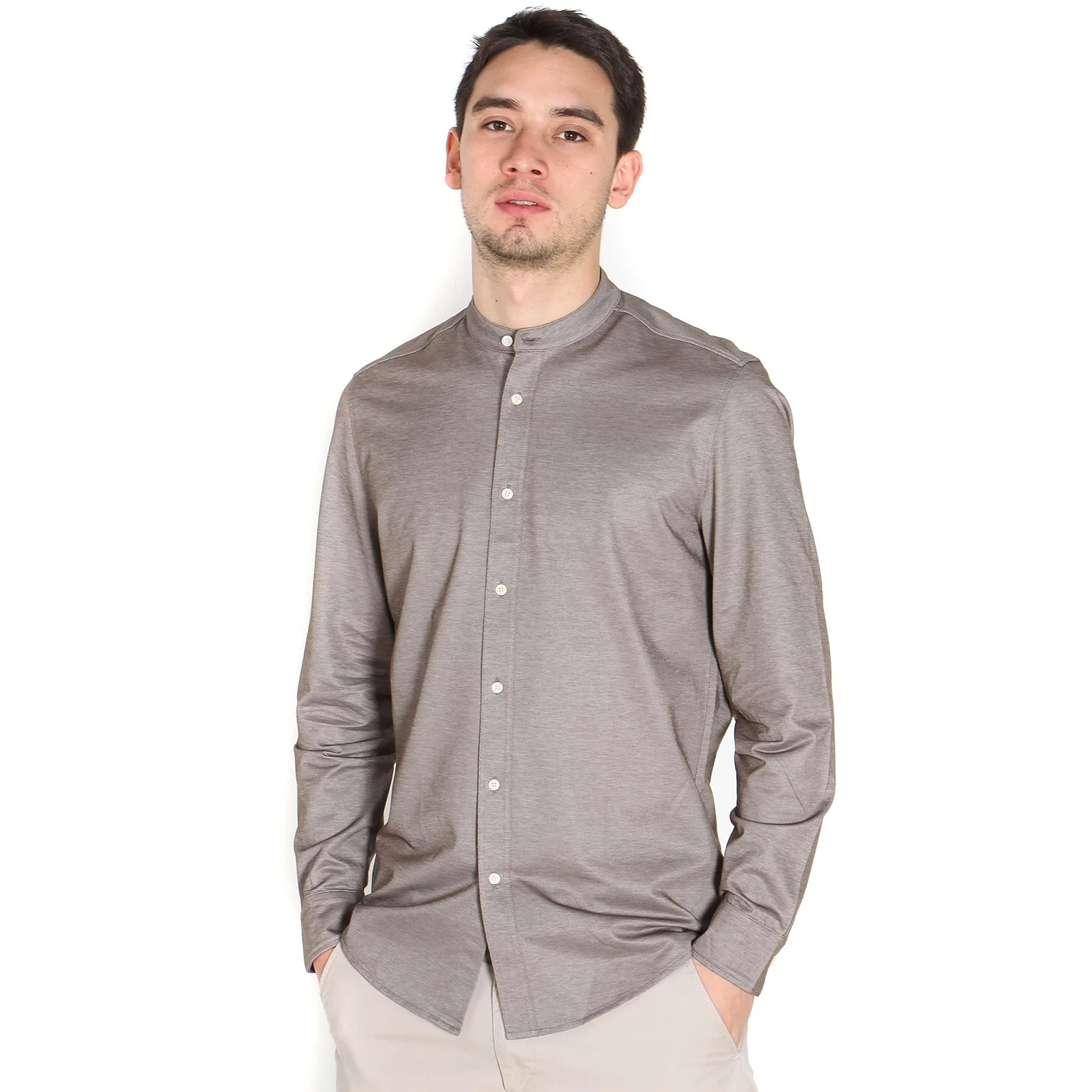 Tarok Shirt brown heather