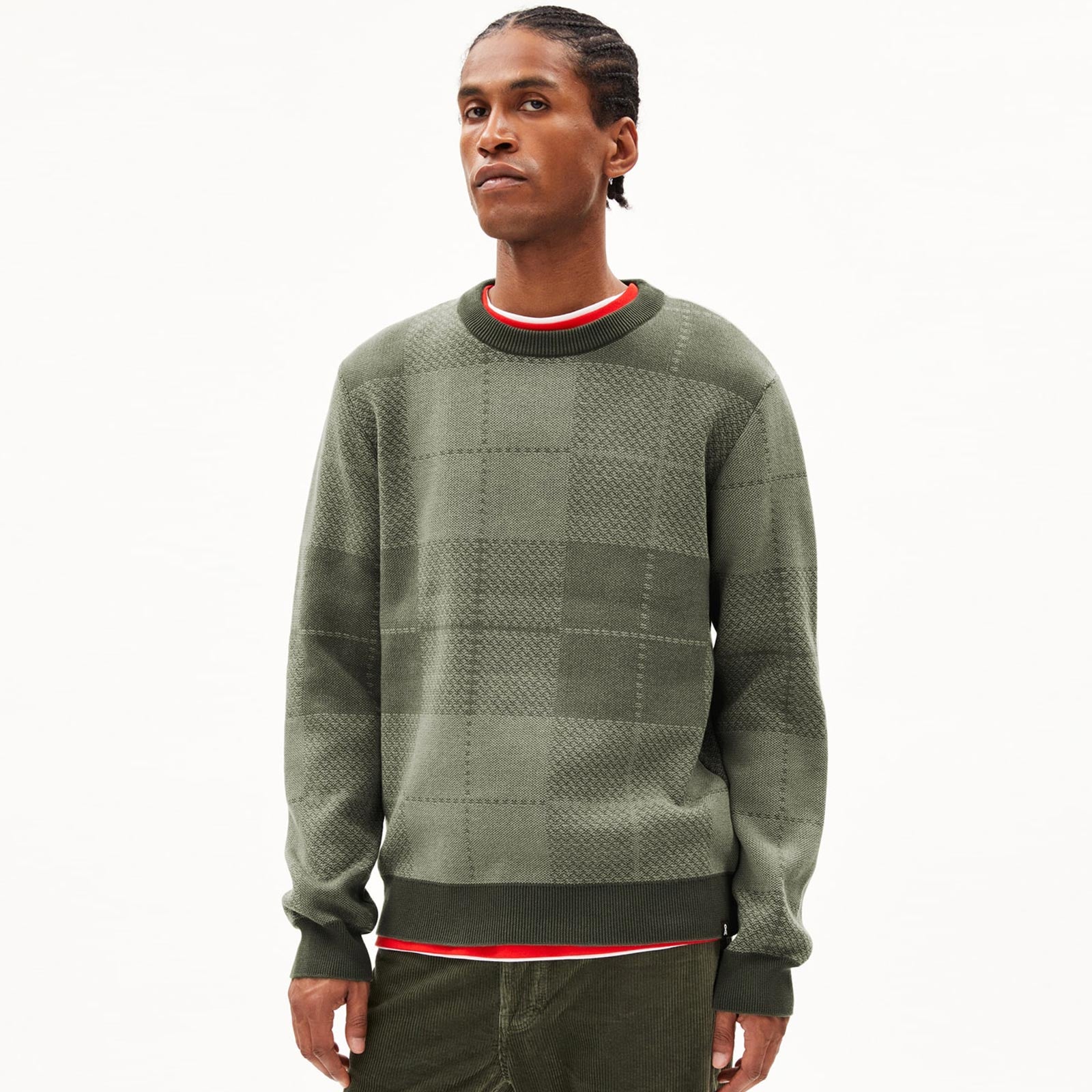 Ternaa Pullover light carbon green-cool sage - Image 2