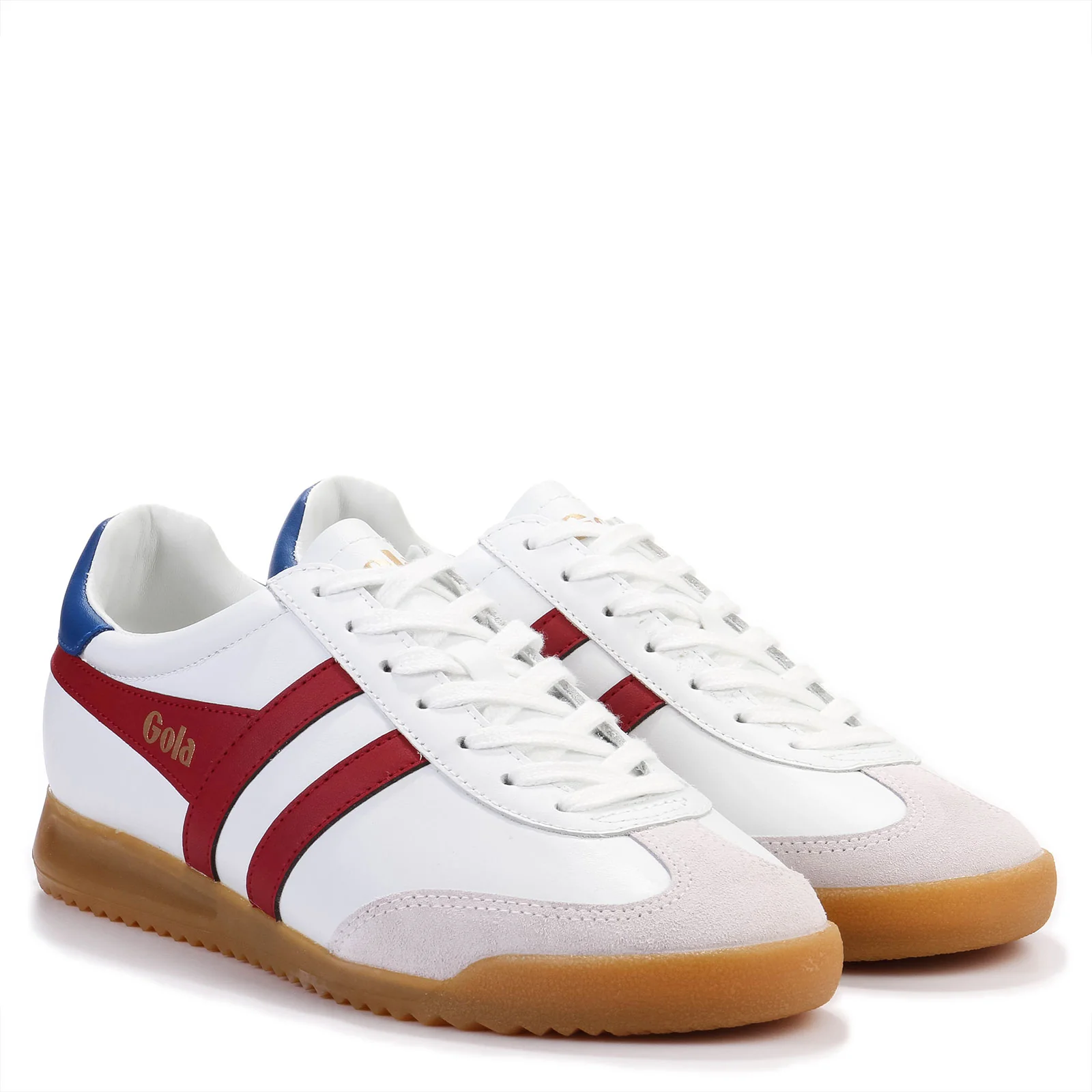 Torpedo Leather white/deep red/sapphire - Image 2