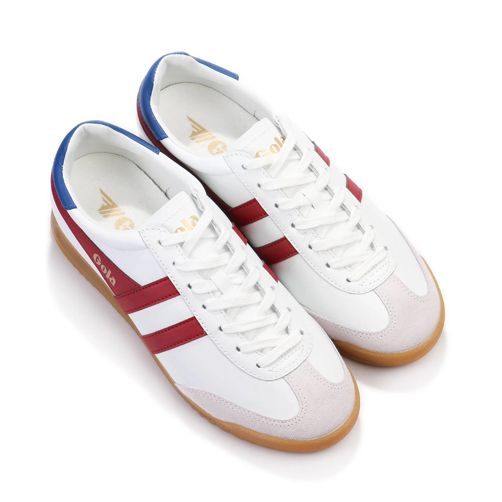 Torpedo Leather white/deep red/sapphire - Image 4