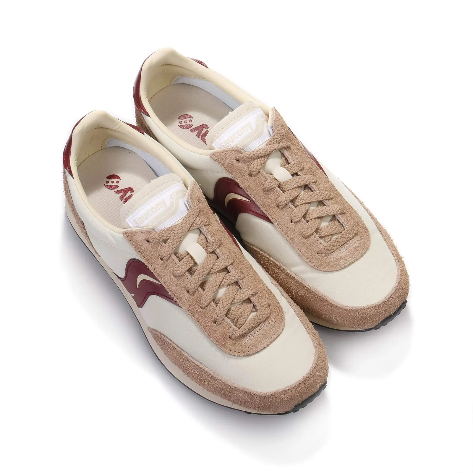 Trainer 80 Original beige/burgundy - Image 4