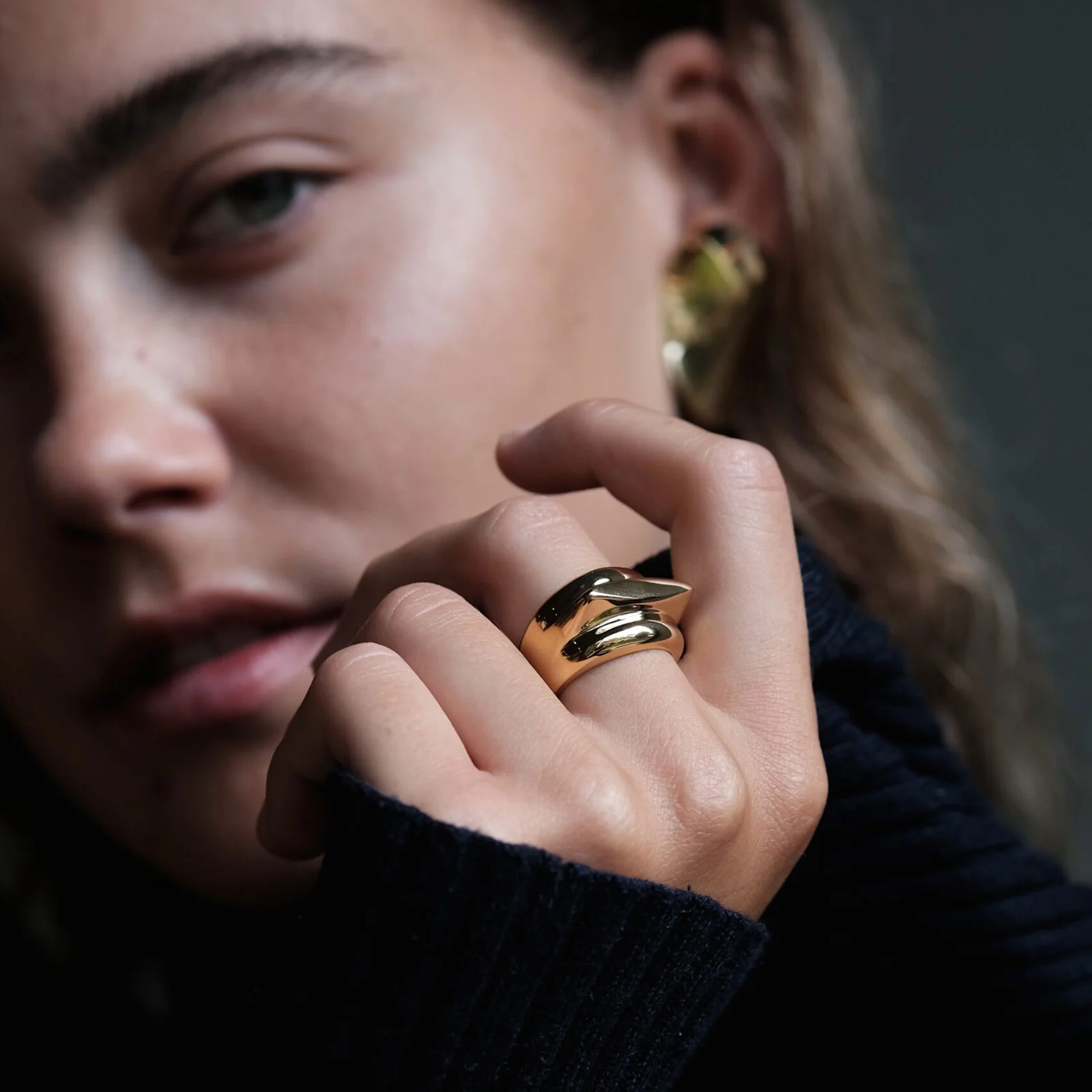 Triple Ring gold - Image 3