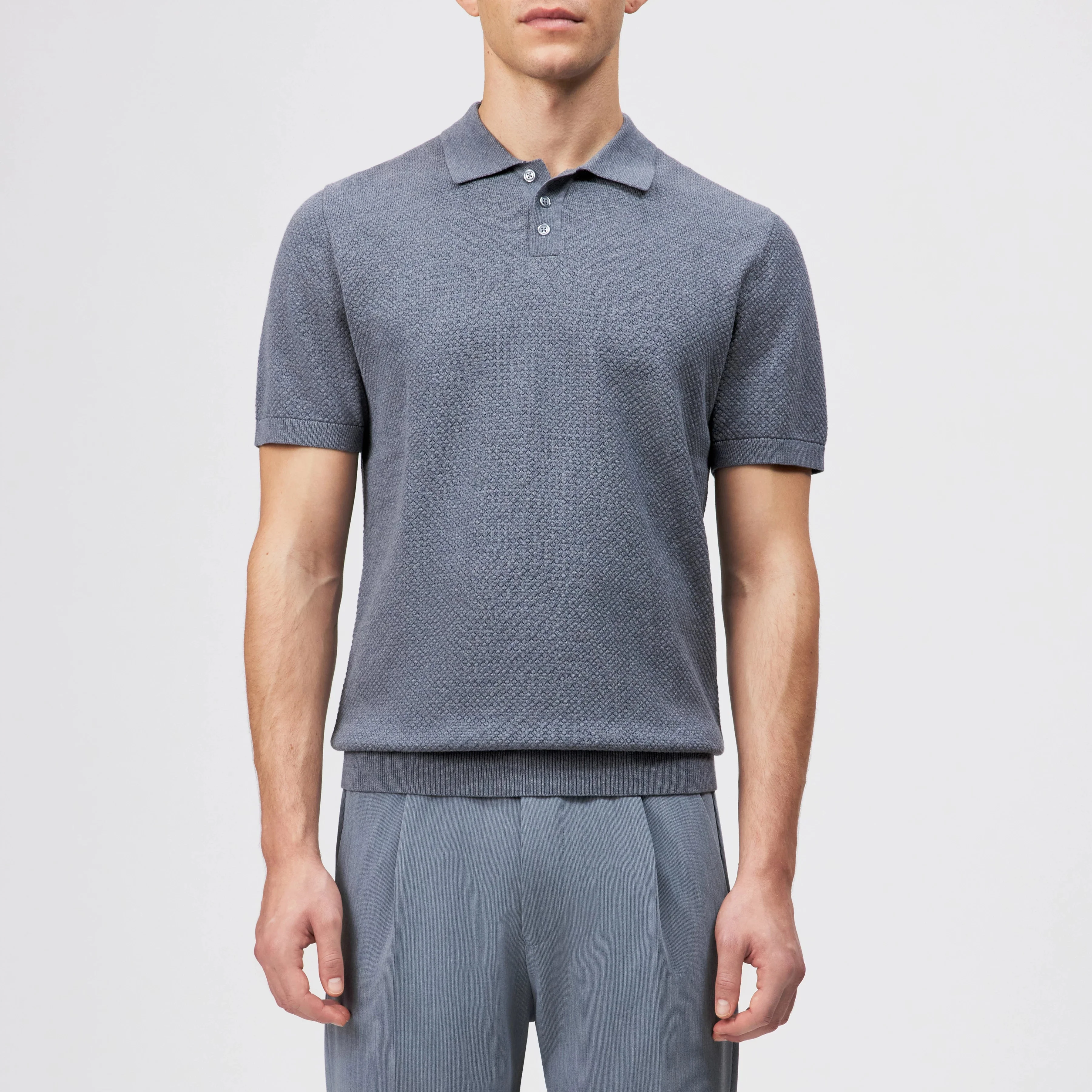Triton S/S Polo 420187 stone wash