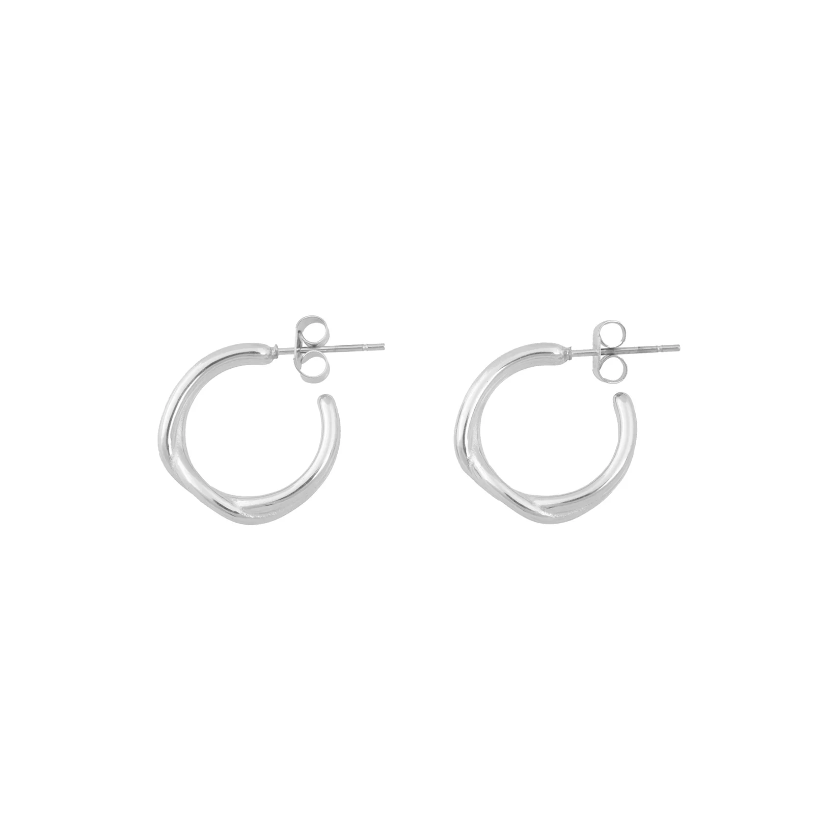 Twine Earrings silver - Image 2