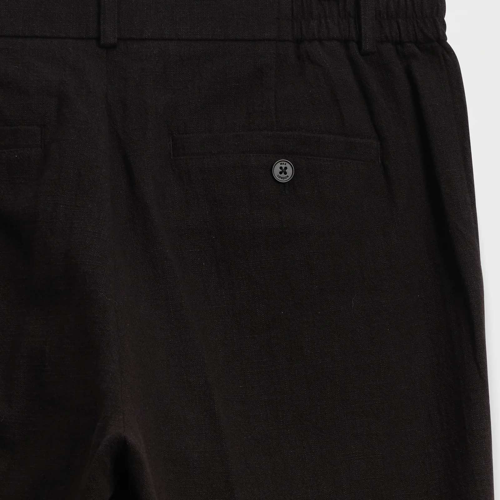 Tyne Cotton Tencel Trousers black - Image 3