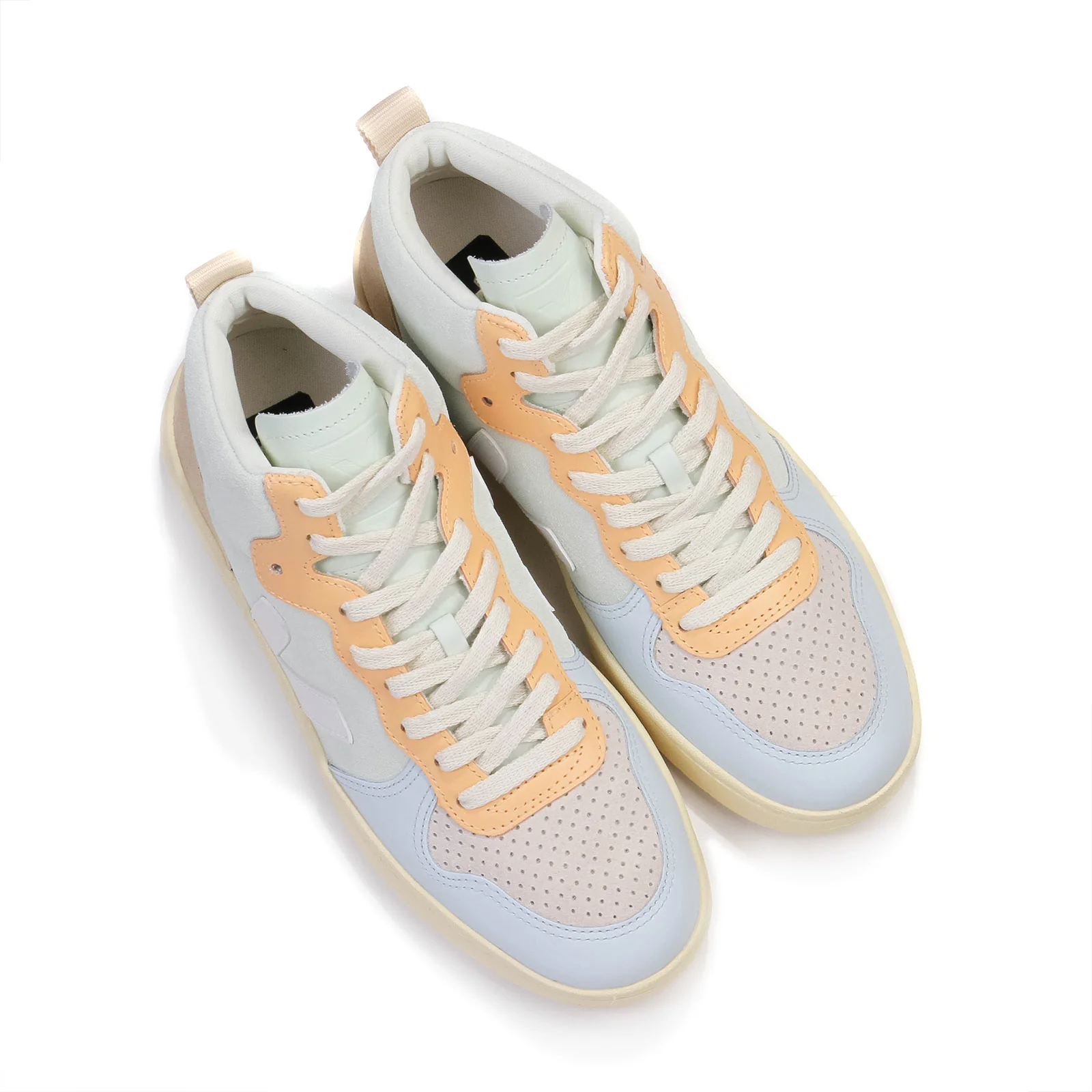 V-15 Midtop Suede W jade white multico - Image 4
