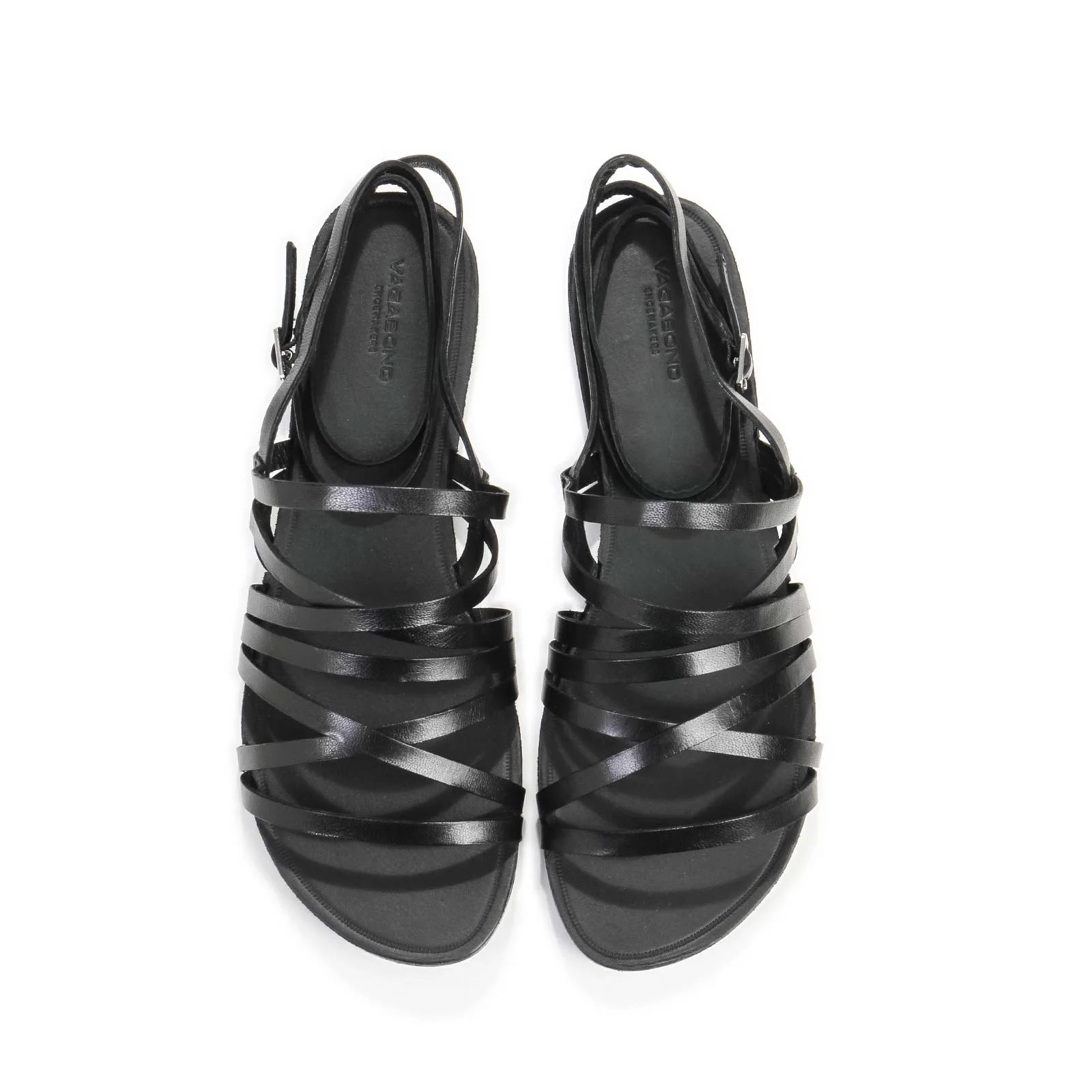 Tia Flat Sandal black - Image 4