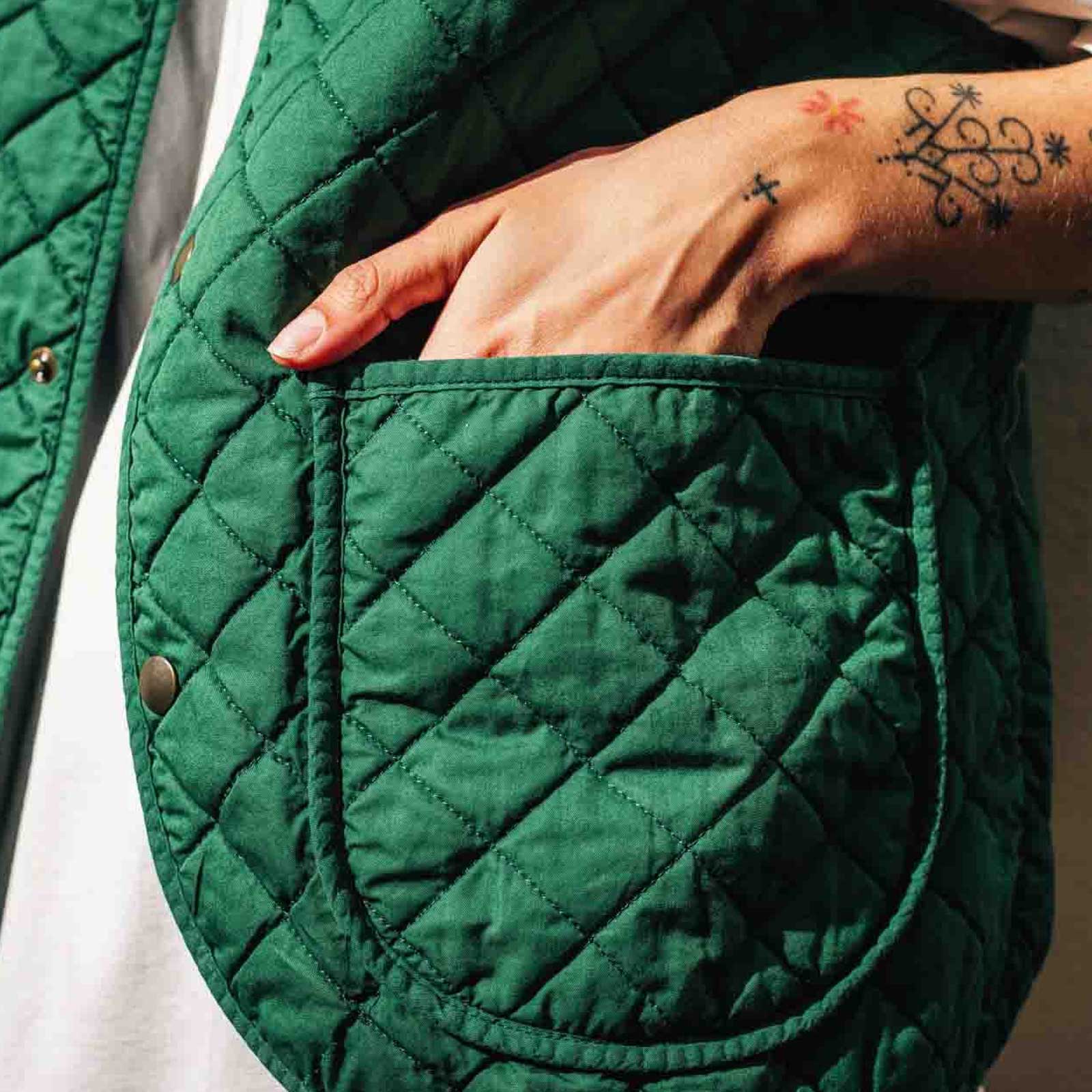 Vague à l'âme S/S Jacket vert - Image 4