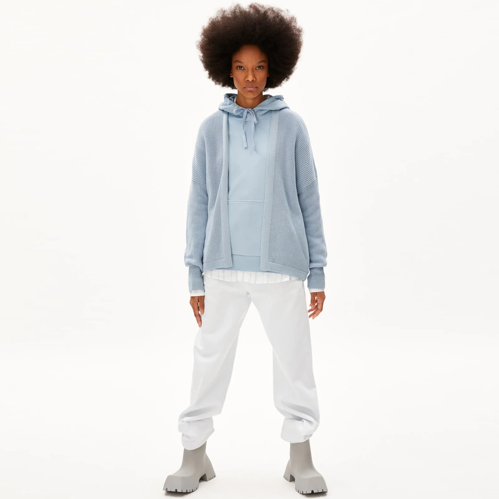 Vildanaa Soft Cardigan morning sky - Image 2