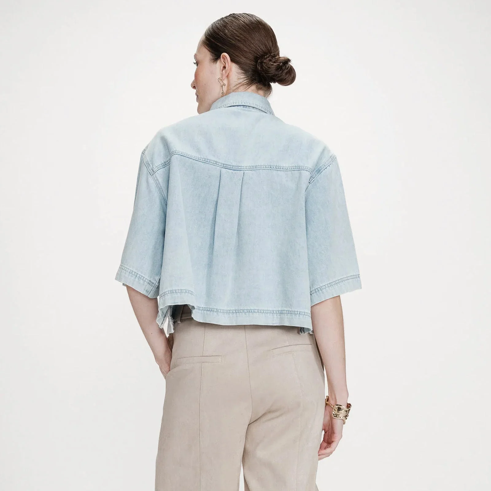 Vita Denim Shirt sky blue - Image 2