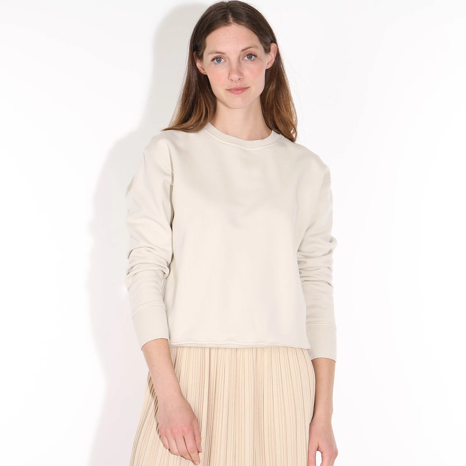 W Classic Organic Crew ivory white - Image 2