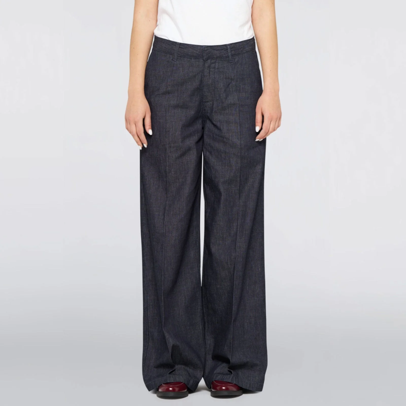 W' Harper Pant blue rinsed