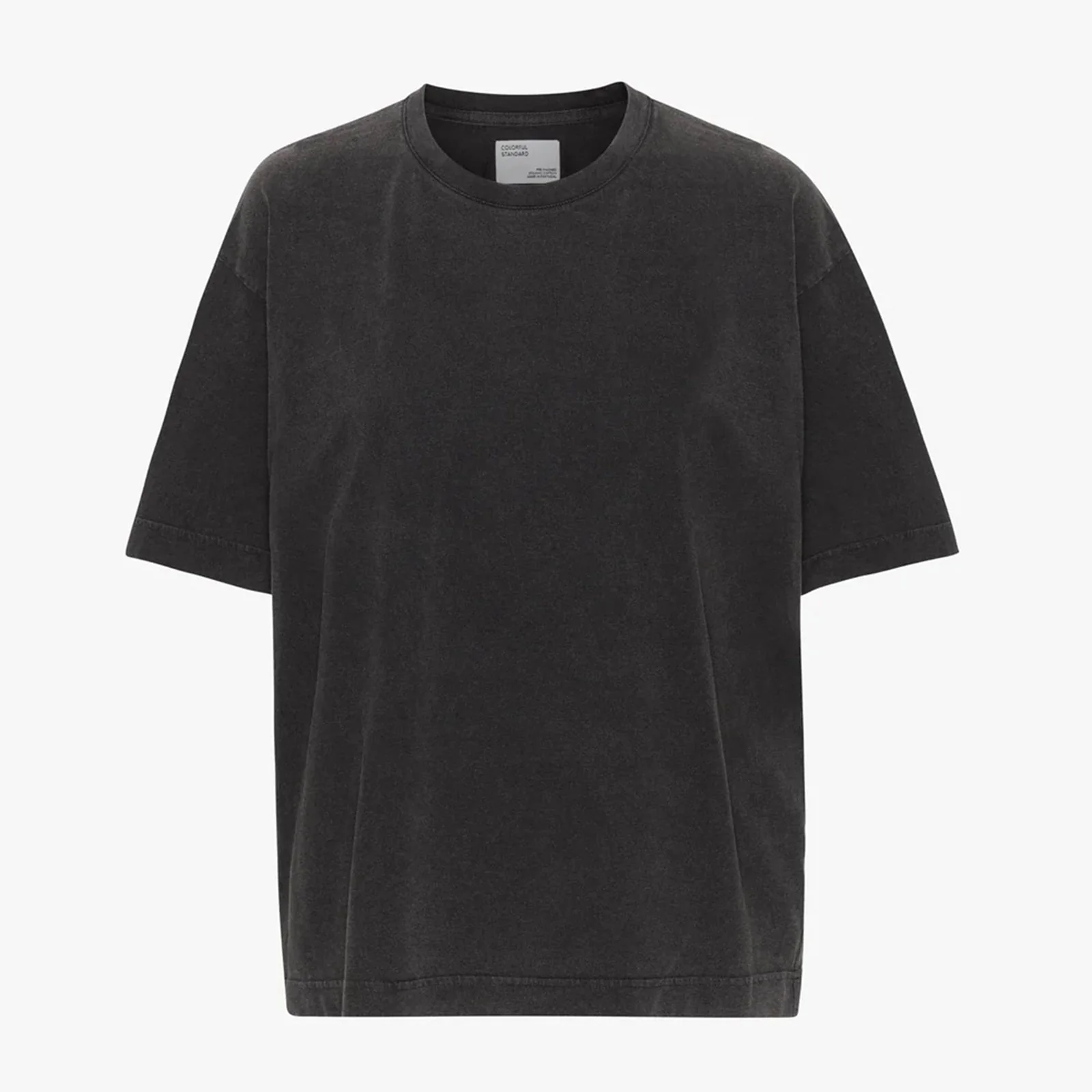 W Organic Oversized Tee faded black