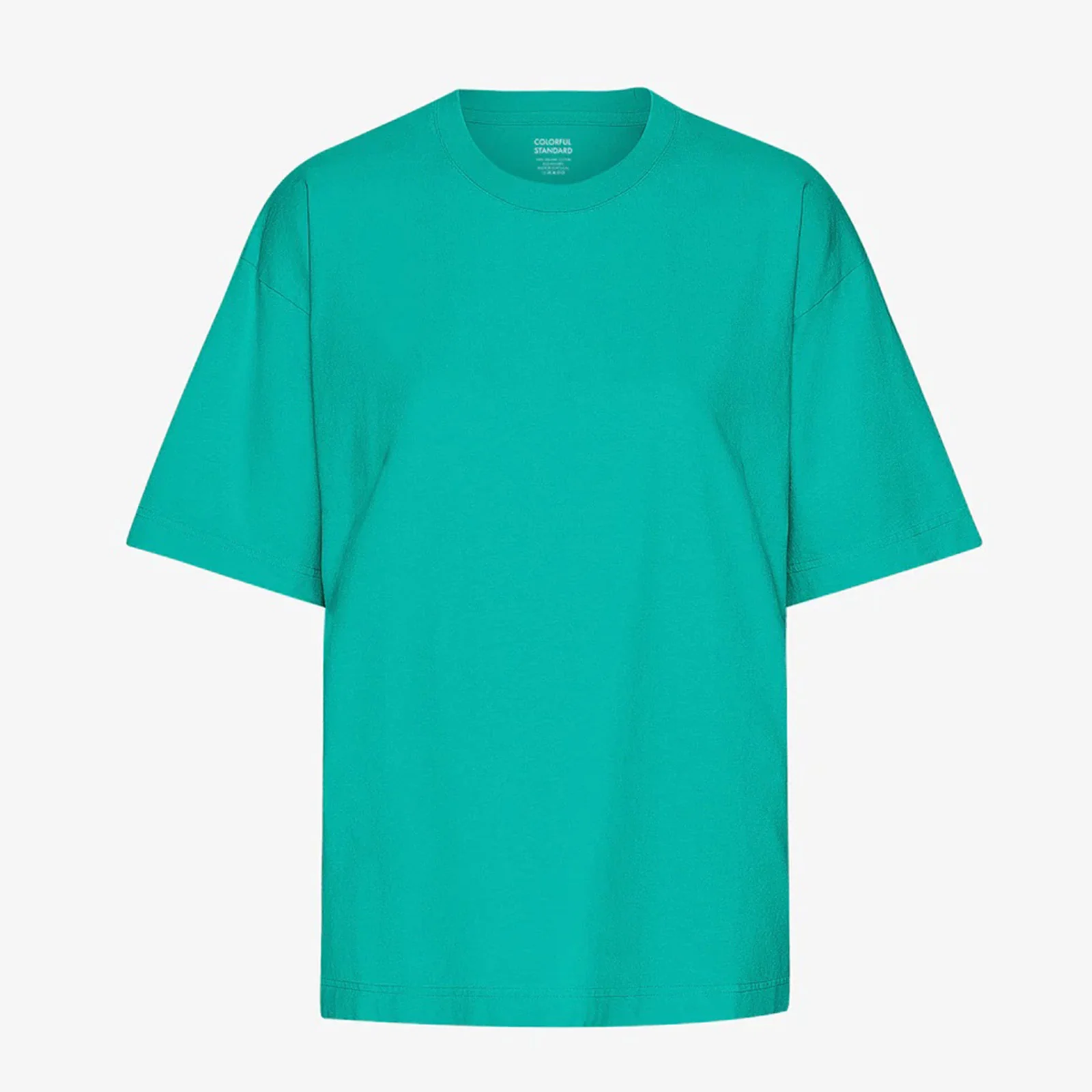 W Organic Oversized Tee tropical sea