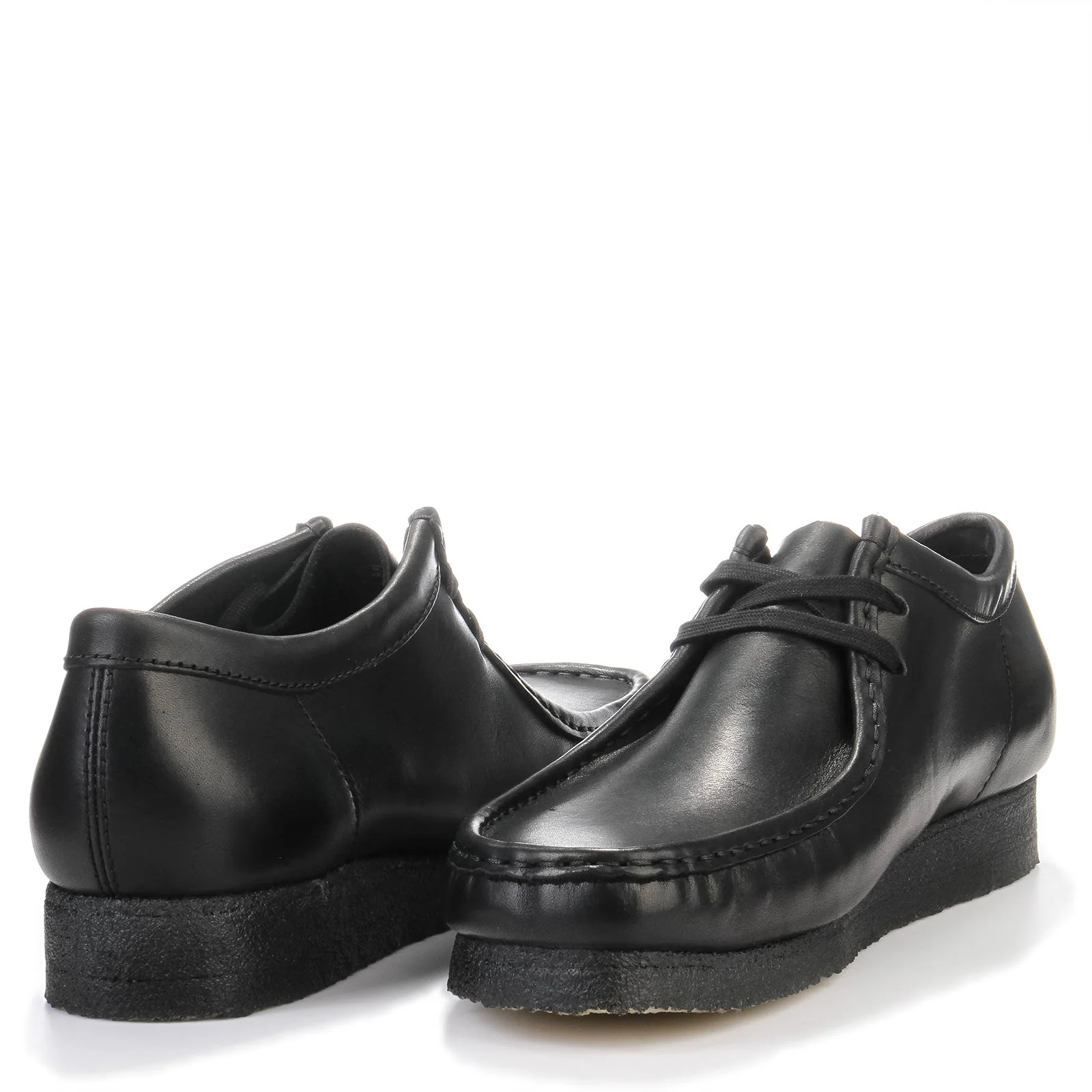 Wallabee Leather black - Image 3