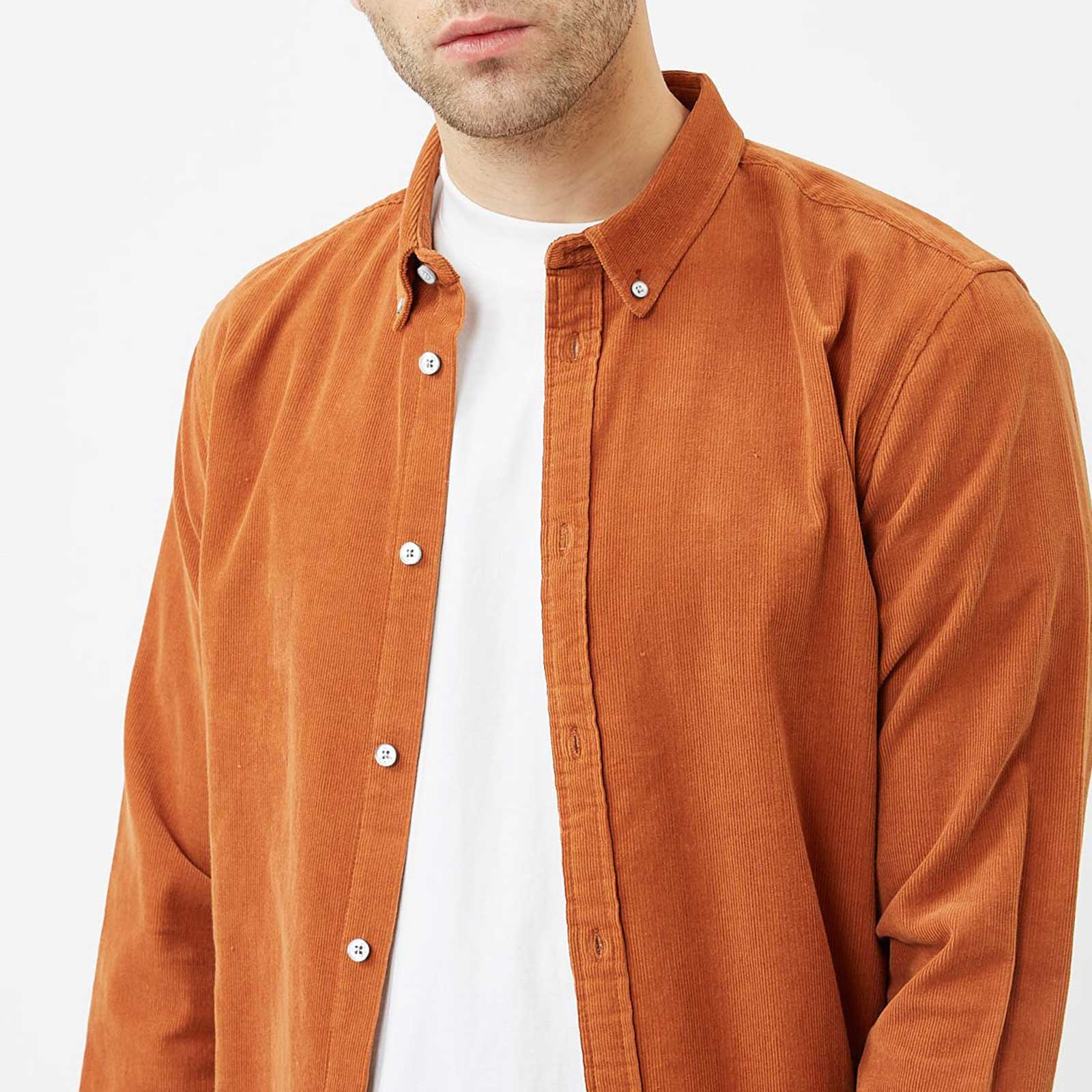 Walther Cord Shirt glazed ginger - Image 4