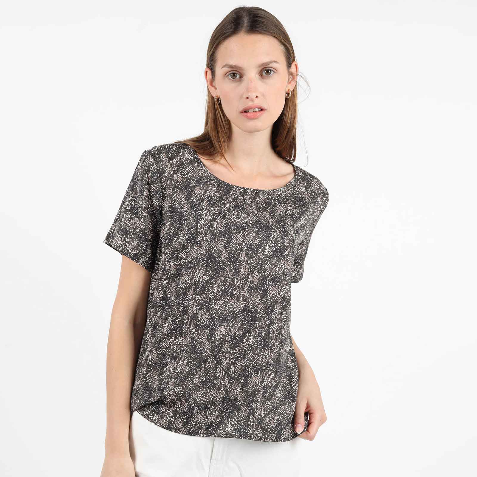 WeHella Short Sleeve Shirt taupe - Image 2