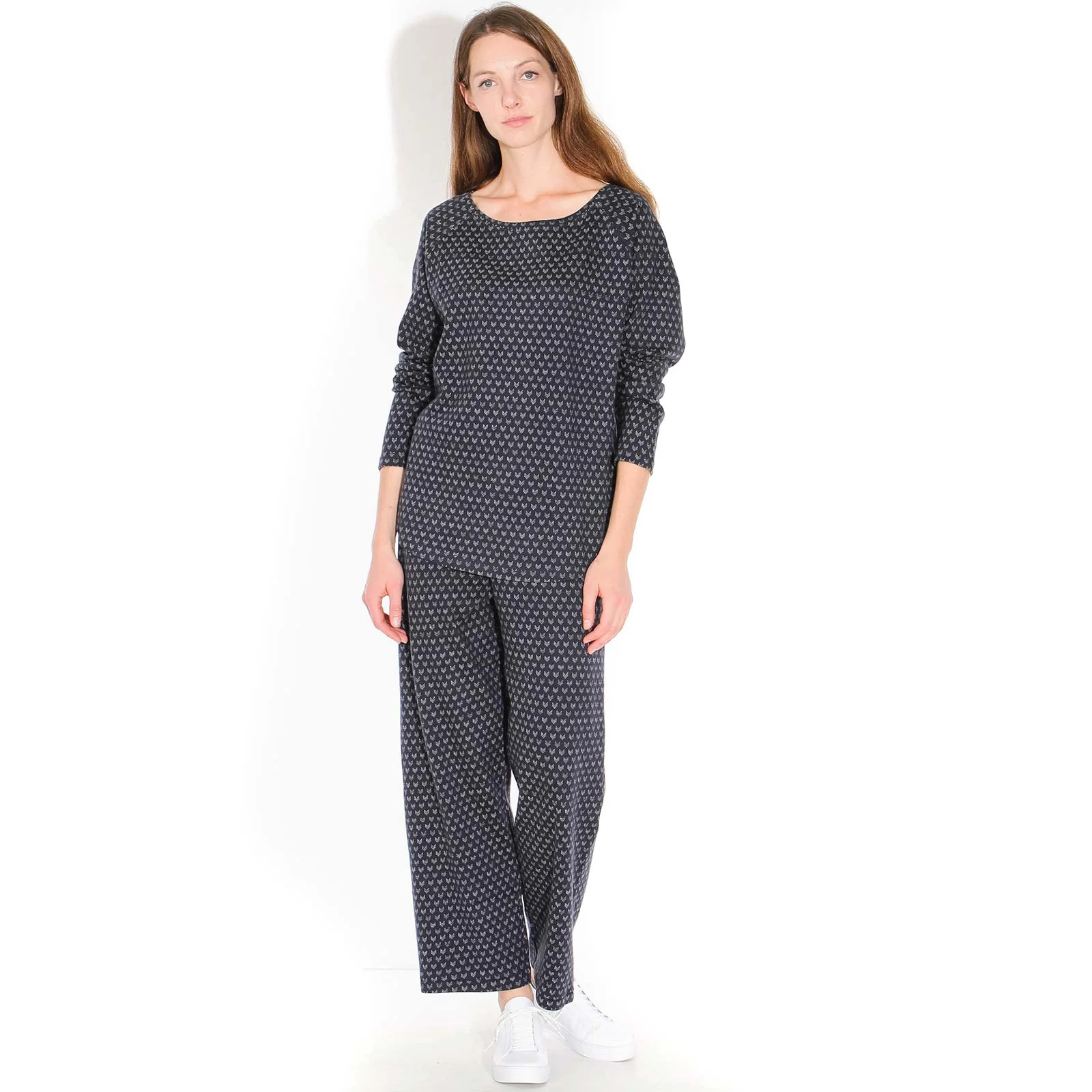 Linn Longsleeve Top dark navy-off white - Image 3
