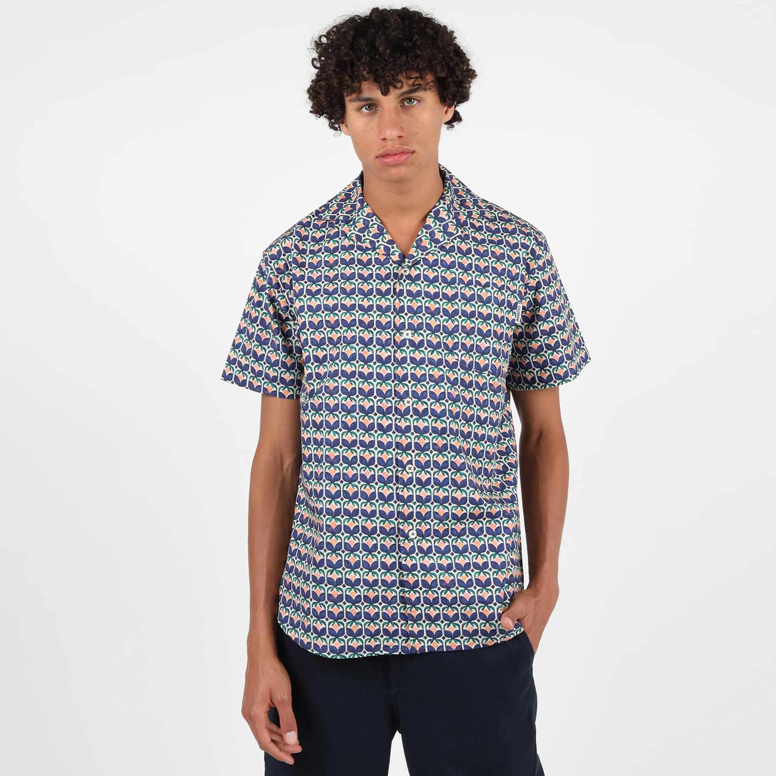 WeRobinson Short Sleeve Shirt peach - Image 2