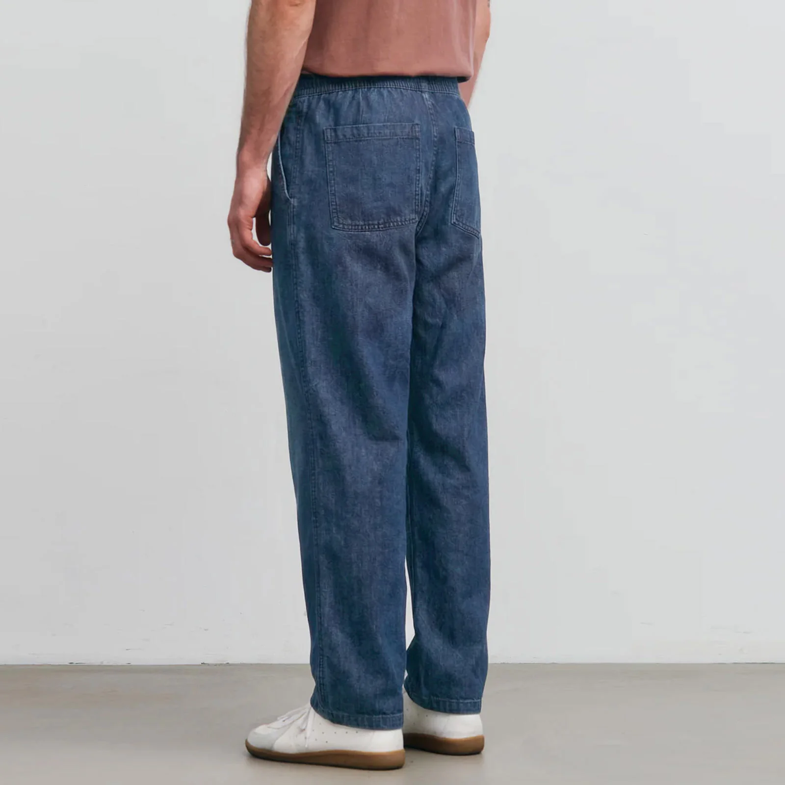 Wide Pant Recycled Cotton washed denim - Image 2