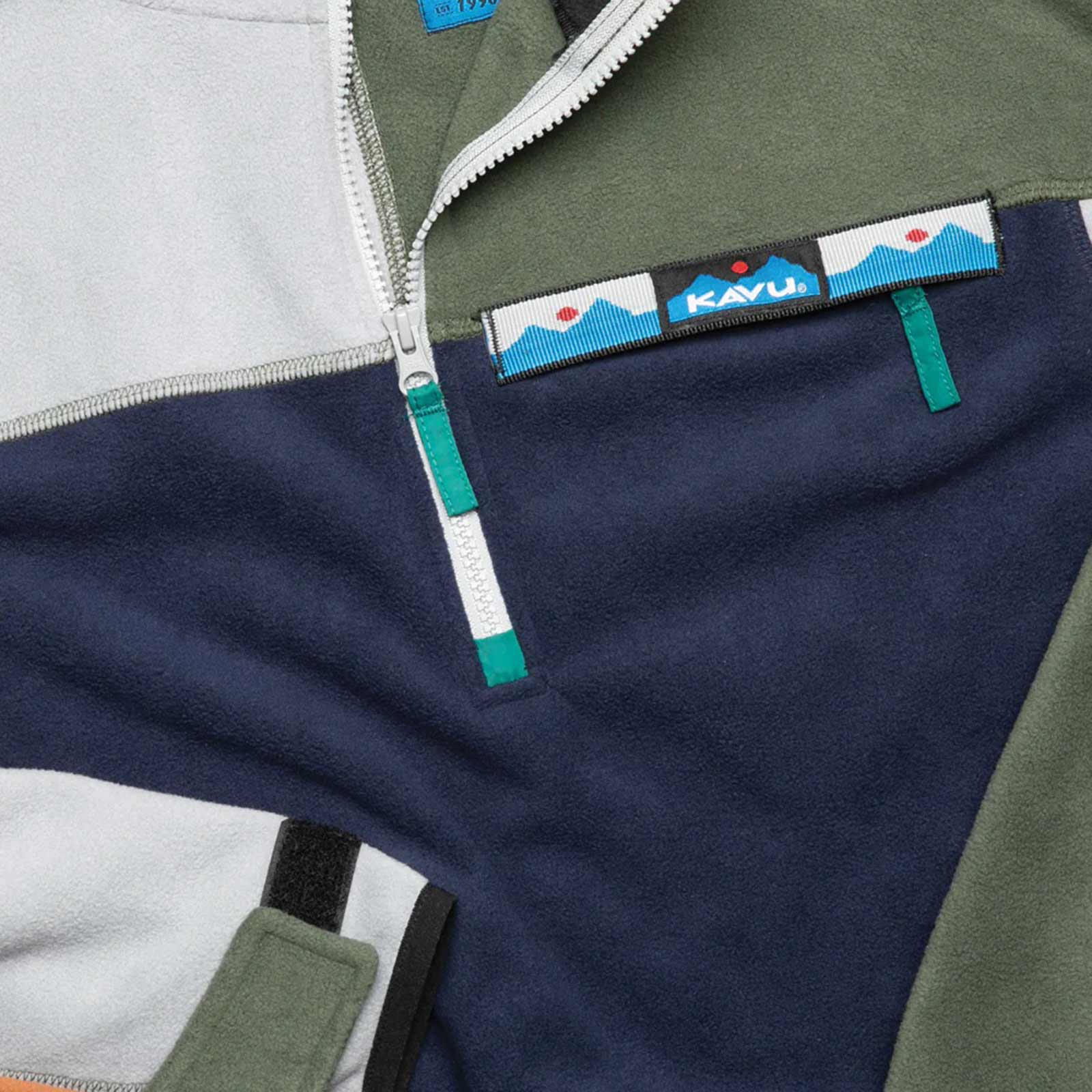 Winter Throwshirt Fleece Quarter Zip clutter color - Image 5
