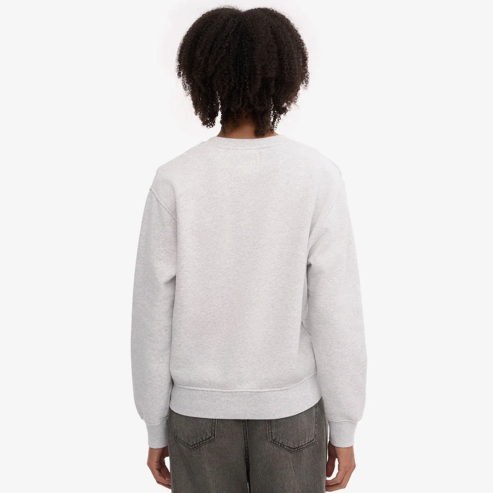 Women Classic Organic Crew snow melange - Image 2