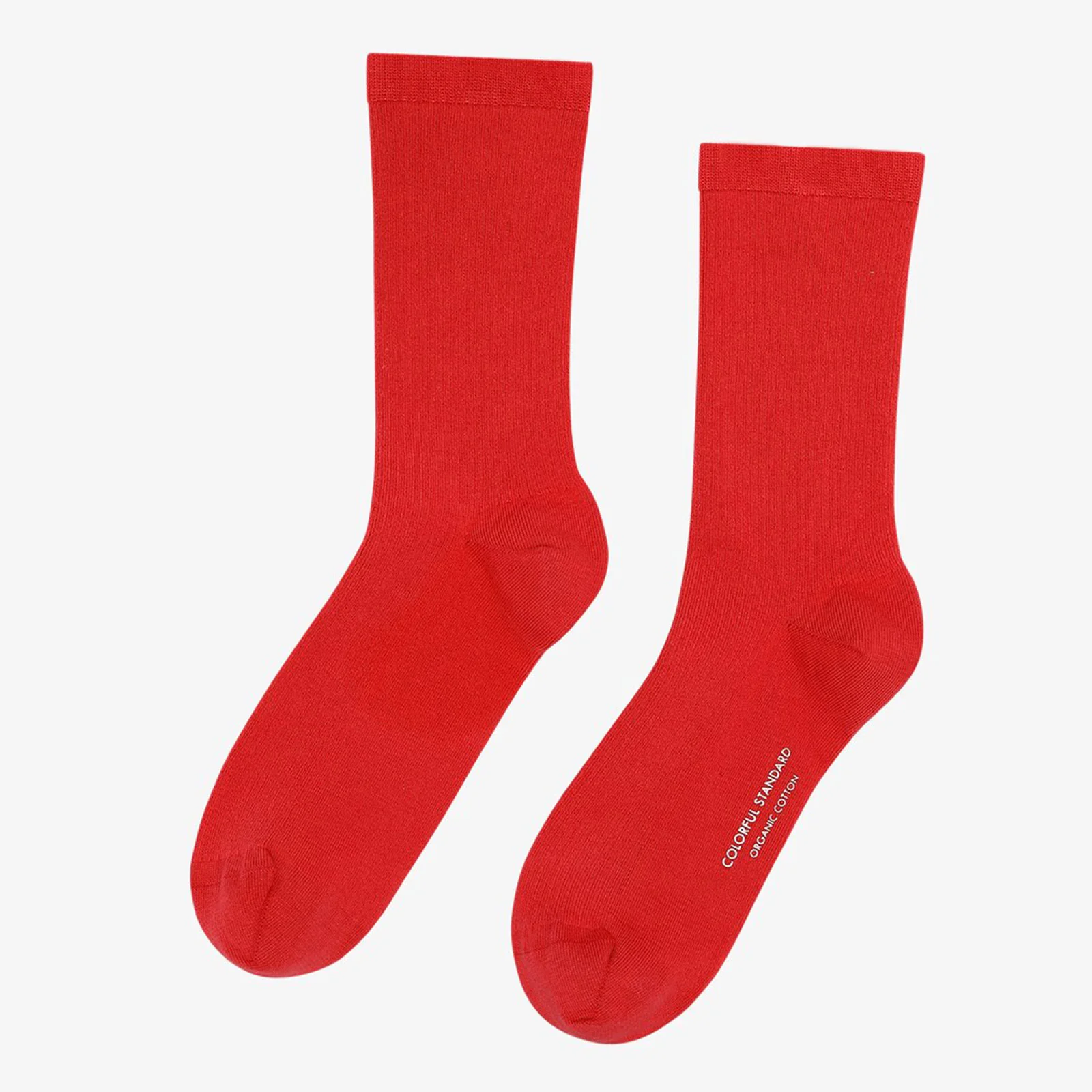 Women Classic Organic Socks scarlet red - Image 3