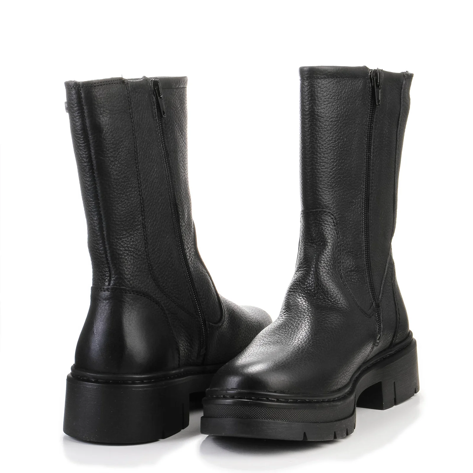 Yasmin Zipper Mid Boots black - Image 3