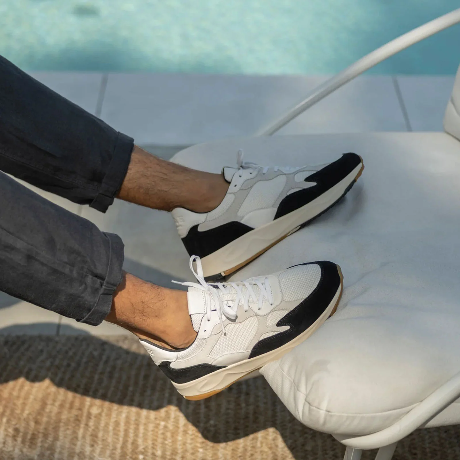 Zuma Leather black/white/microchip - Image 4